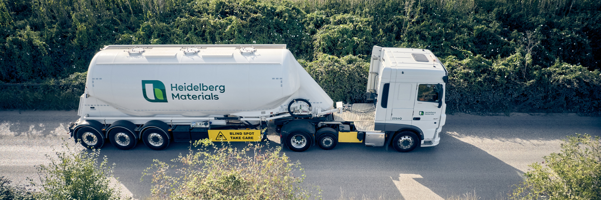 Heidelberg Materials UK cementation truck