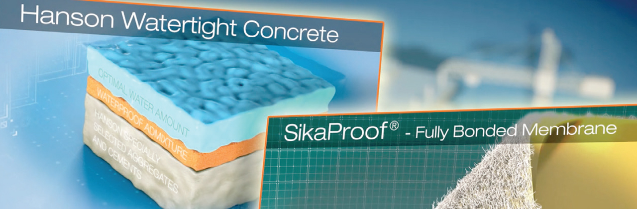 Waterproofing concrete solution animations | Heidelberg Materials UK