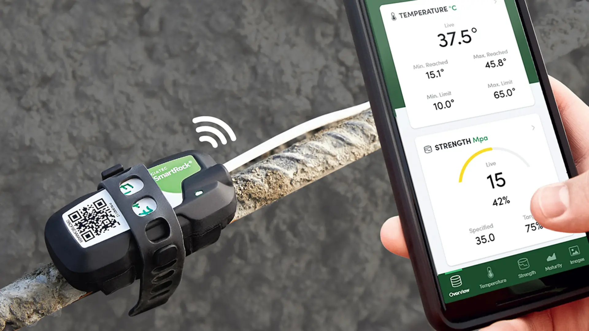 SmartRock Maturity Level Sensors