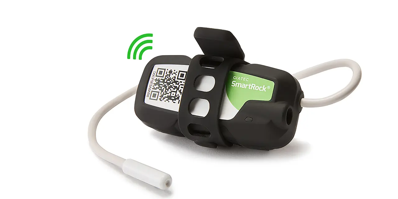 SmartRock wireless concrete maturity system 