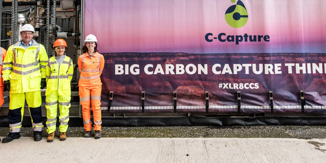 New carbon capture trial at Ketton cement works