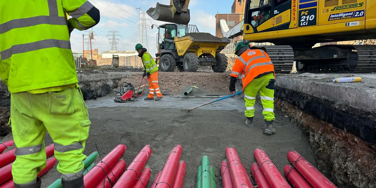 PowerSand is ideal for long-distance underground cabling