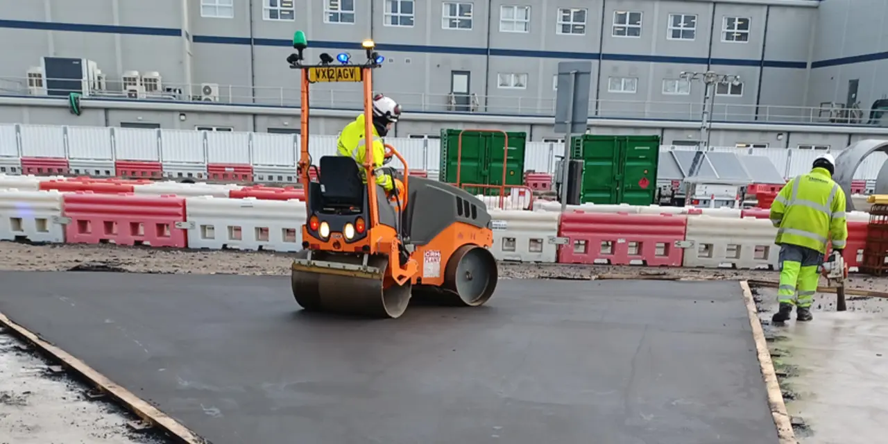 Specialist asphalt solution at Hinkley Point C